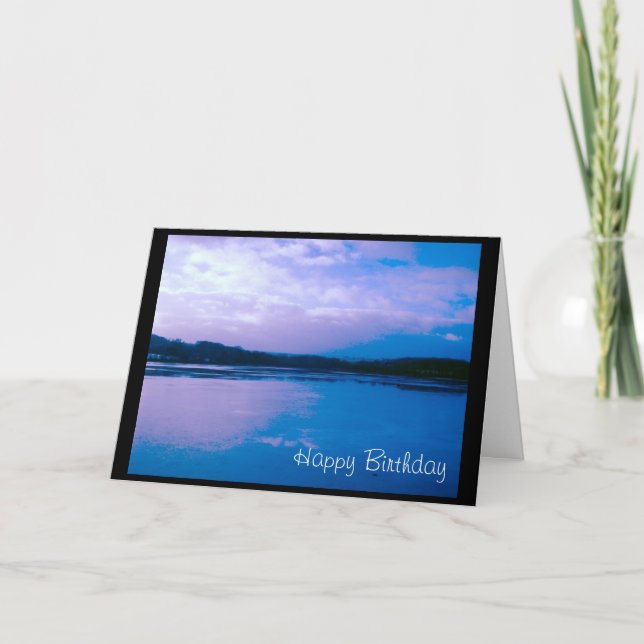 Reflections Blue Card (Front)