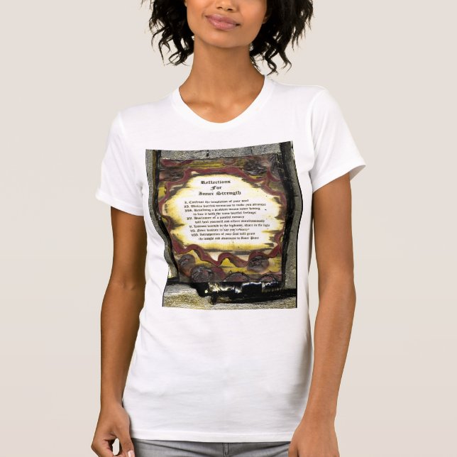 Reflections For Inner Strength T-Shirt (Front)