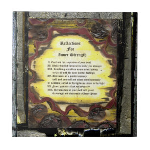 Reflections For Inner Strength Tile