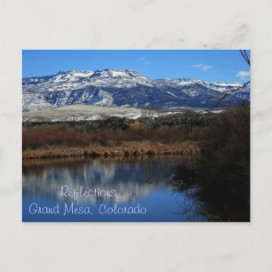 Reflections, Grand Mesa Colorado Postcard