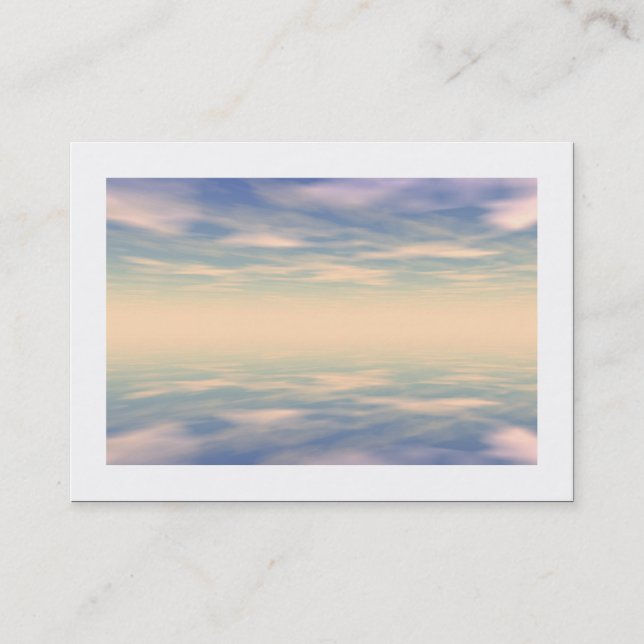 Reflections II (bordered) Business Card (Front)