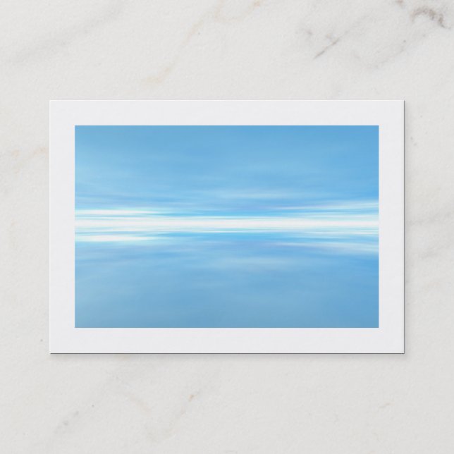 Reflections III (bordered) Business Card (Front)