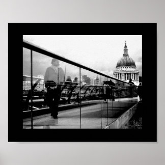 Reflections in London [Print] Version 2 Poster