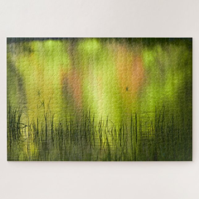 Reflections in Mirror Lake | Yosemite Jigsaw Puzzle (Horizontal)