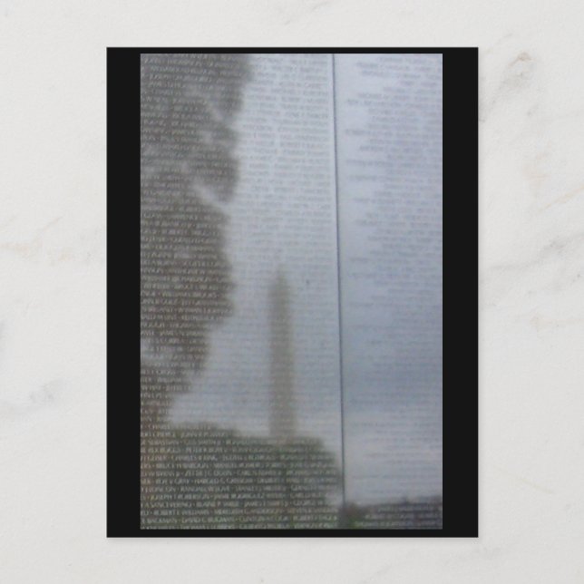 Reflections in the Wall Postcard (Front)