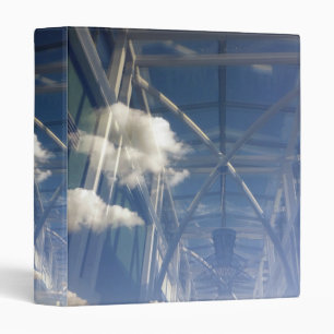 reflections in window binder