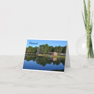 Reflections note card