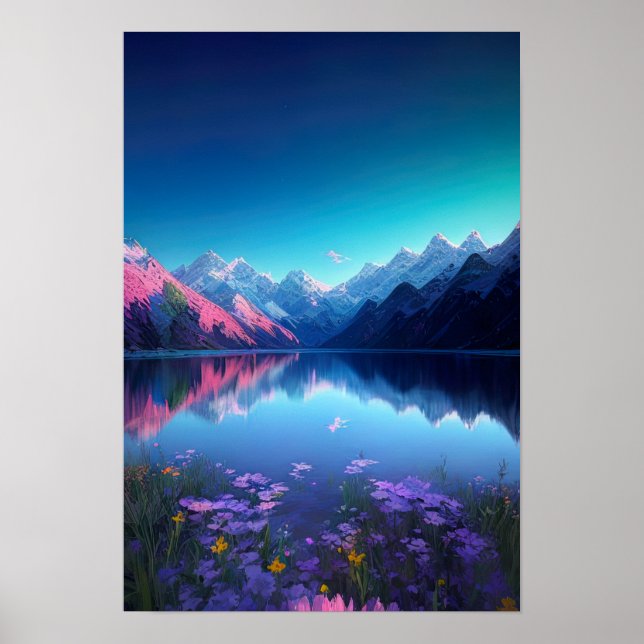 Reflections of a Pristine World Poster (Front)