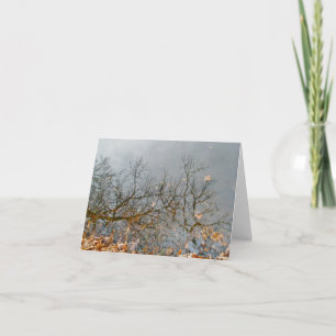 Reflections of Autumn Note Card