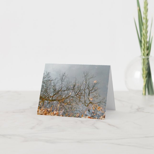 Reflections of Autumn Note Card (Front)