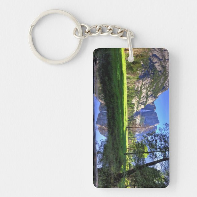 Reflections of Falls Keychain (Front)