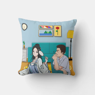 Reflections of Grace – Living Room Harmony Throw Pillow