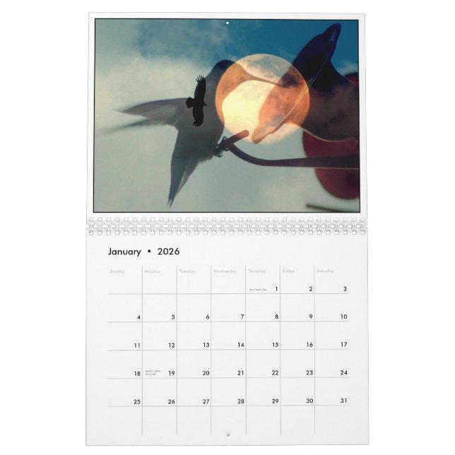 Reflections of Nature Calendar (Jan 2026)