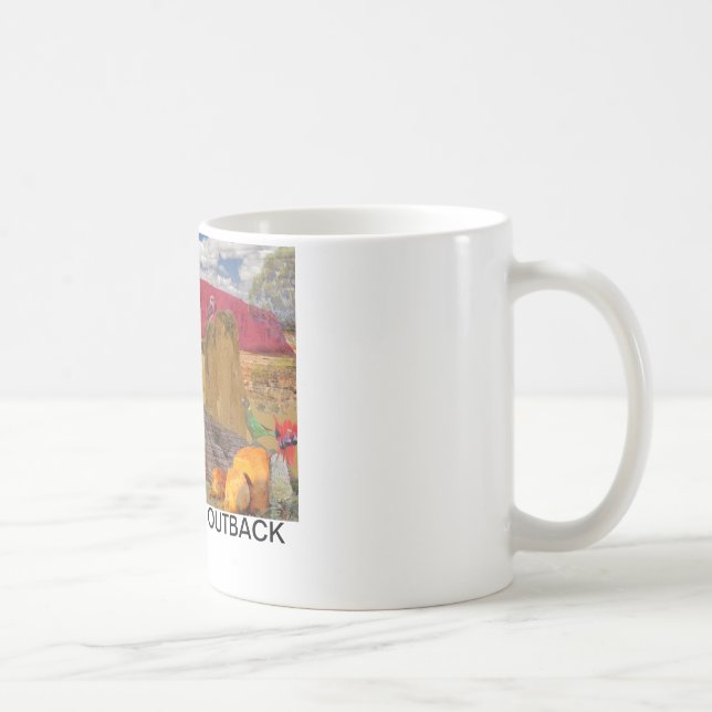 REFLECTIONS OF OZ    Australian Outback Coffee Mug (Right)