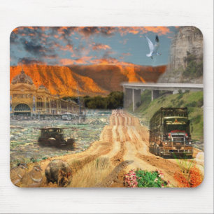 REFLECTIONS OF OZ Oodnadatta Track Mouse Pad