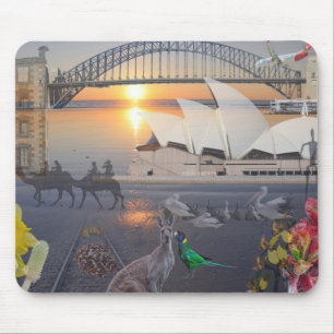 REfLECTIONS OF OZ Sydney Port Arthur Mouse Pad