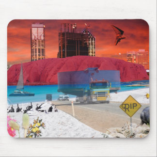REFLECTIONS OF OZ Uluru to the coast Mouse Pad