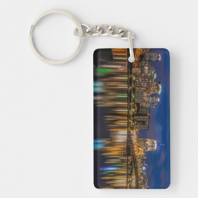 Reflections of Pittsburgh Keychain (Front)