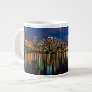 Reflections of Pittsburgh Large Coffee Mug