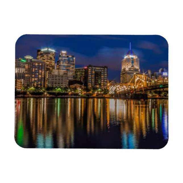 Reflections of Pittsburgh Magnet (Horizontal)