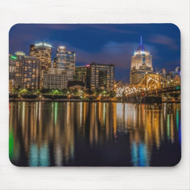 Reflections of Pittsburgh Mouse Pad (Front)