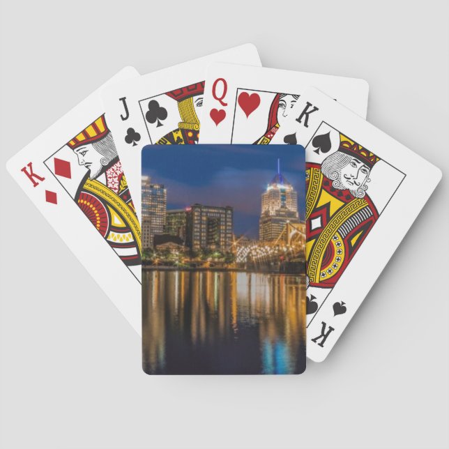 Reflections of Pittsburgh Playing Cards (Back)
