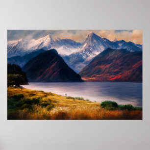 Reflections of Sunset Poster