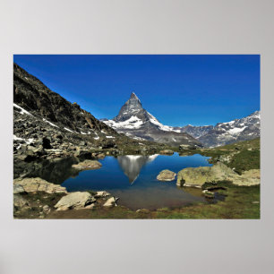 Reflections of the Matterhorn Poster
