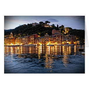 Reflections on Portofino, Itlaia - Card