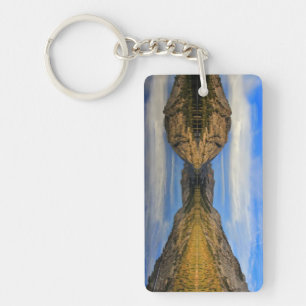 Reflections on Tenaya Lake Keychain