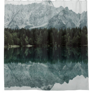REFLECTIONS ON TREES ON LAKE