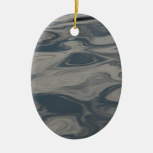 Reflections on Water Ceramic Ornament
