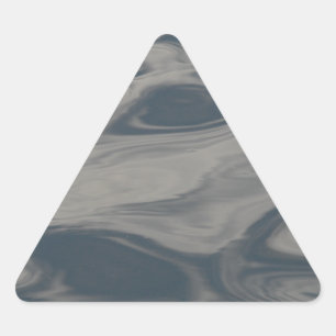 Reflections on Water Triangle Sticker