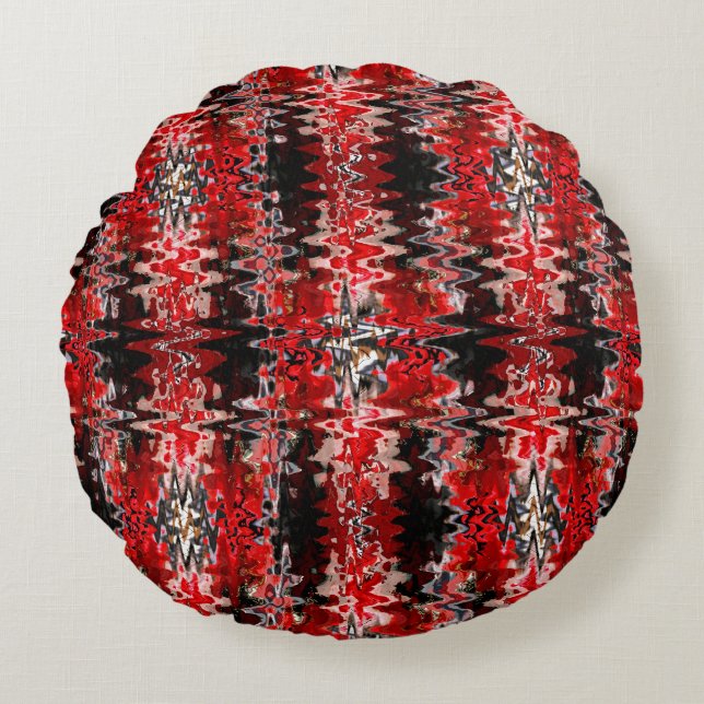 Reflections...... Round Pillow (Front)