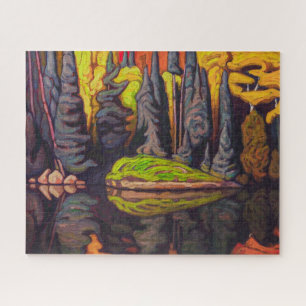 Reflections, Sand Lake, Algoma Lawren Harris Jigsaw Puzzle