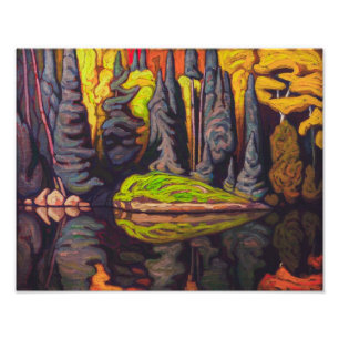 Reflections, Sand Lake, Algoma Lawren Harris Photo Print
