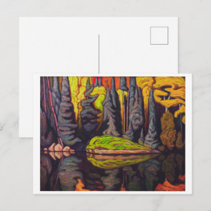 Reflections, Sand Lake, Algoma Lawren Harris Postcard