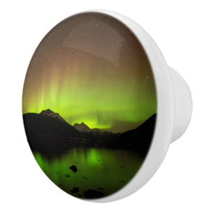 Reflective Aurora Ceramic Knob