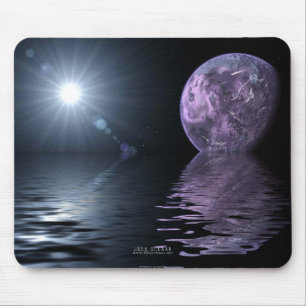 Reflective Horizon Mouse Pad