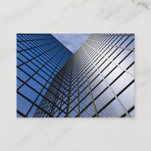 Reflective Office Block Business Card