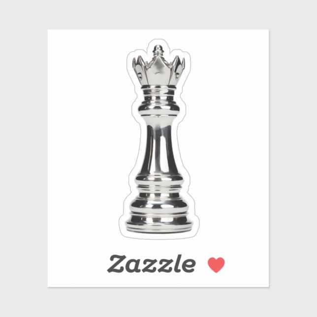 Reflective Queen Chess Piece (Sheet)