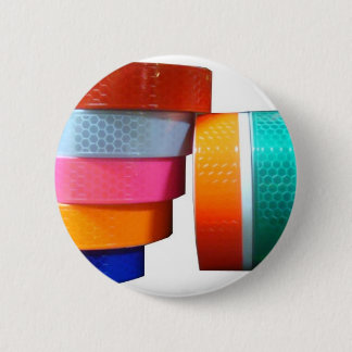 Reflector Reflective PVC Sticker Tape Reflectors 2 Inch Round Button