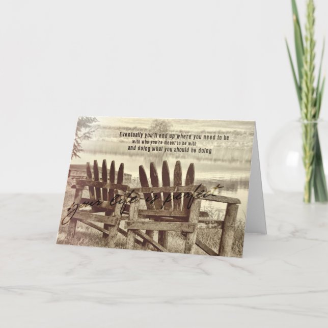 REFLÉTER LA Carte de voeux (Devant)