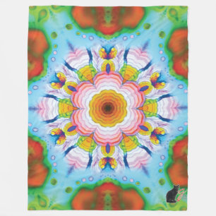 Reflex Kaleidoscope Fleece Blanket