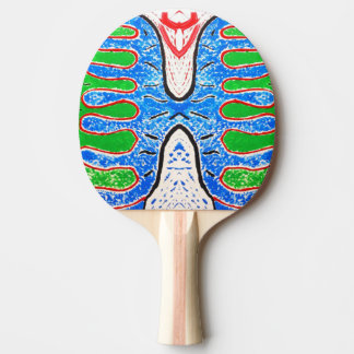 "Réflexe Organique" – Raquette de Ping Pong Artist