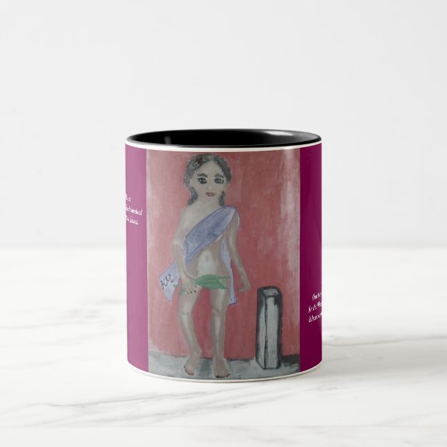 Réflexion de l'imagination Mug (Centre)