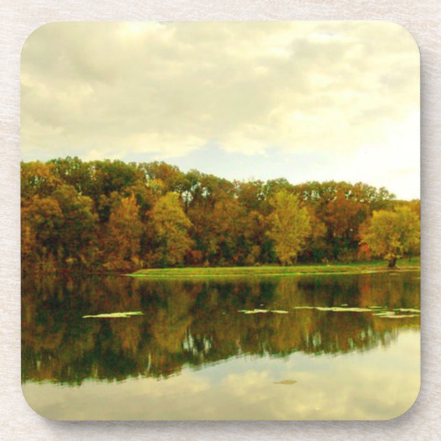 Réflexions 1 ensemble de Dessous de verre (Devant)