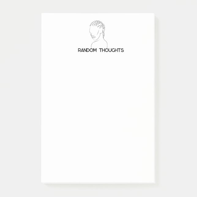 Réflexions aléatoires Notes post-it (Devant)