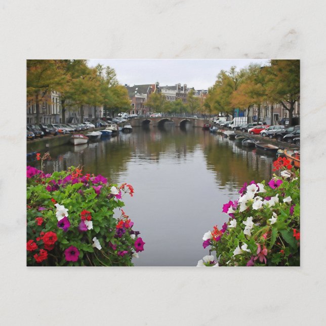 Réflexions d'Amsterdam - Carte postale (Devant)