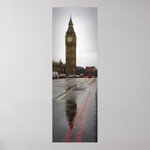 Réflexions de Big Ben - Poster de Londres